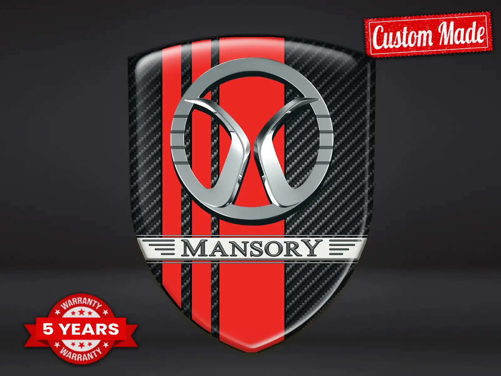 Mansory Stoßsticker Stilvoll Stabil Minimal Auto